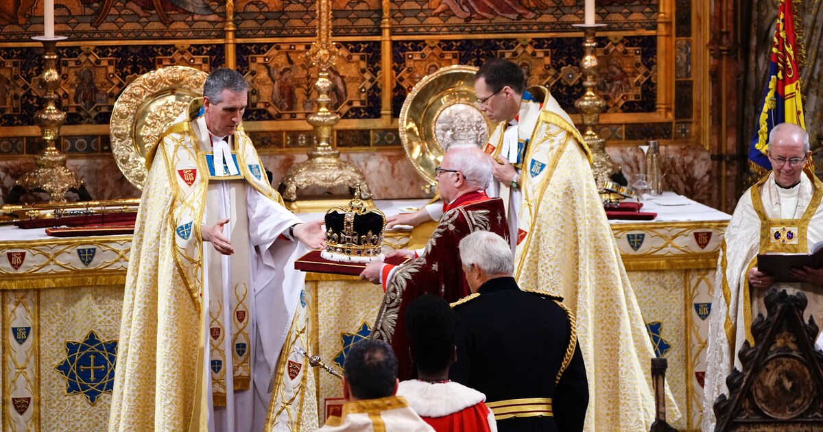 Charles Iii Officieel Gekroond Tot Koning In Westminster Abbey