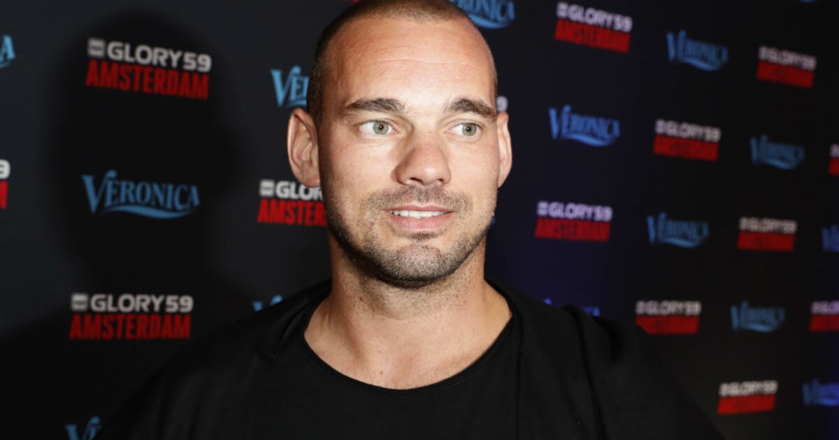 Werd Wesley verleid door andere voetbalvrouw?