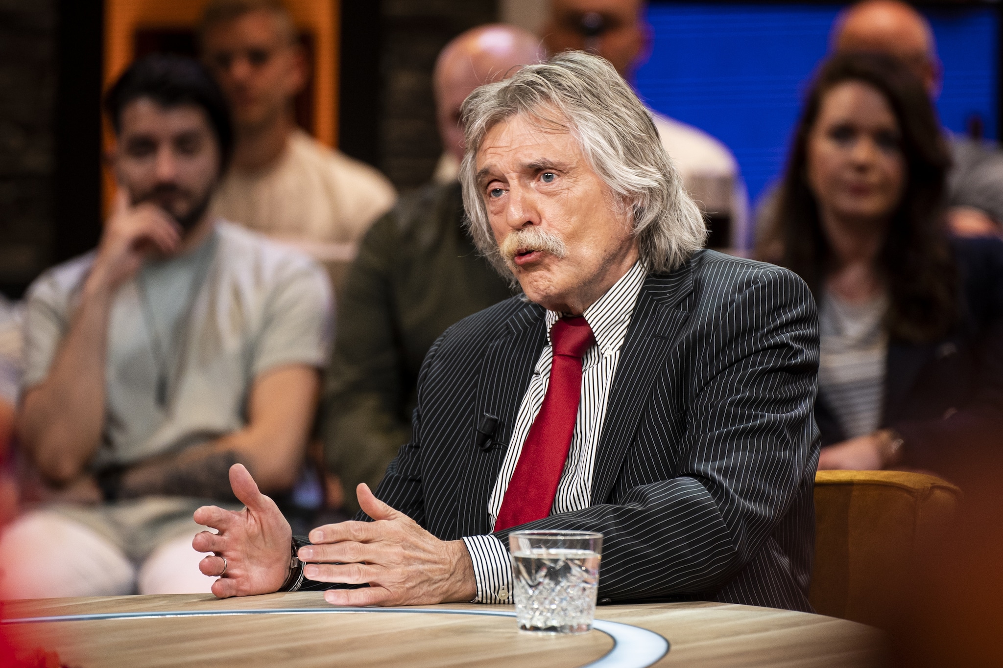 Johan Derksen Frequent Visits to John de Mol's Office Spark Nervousness