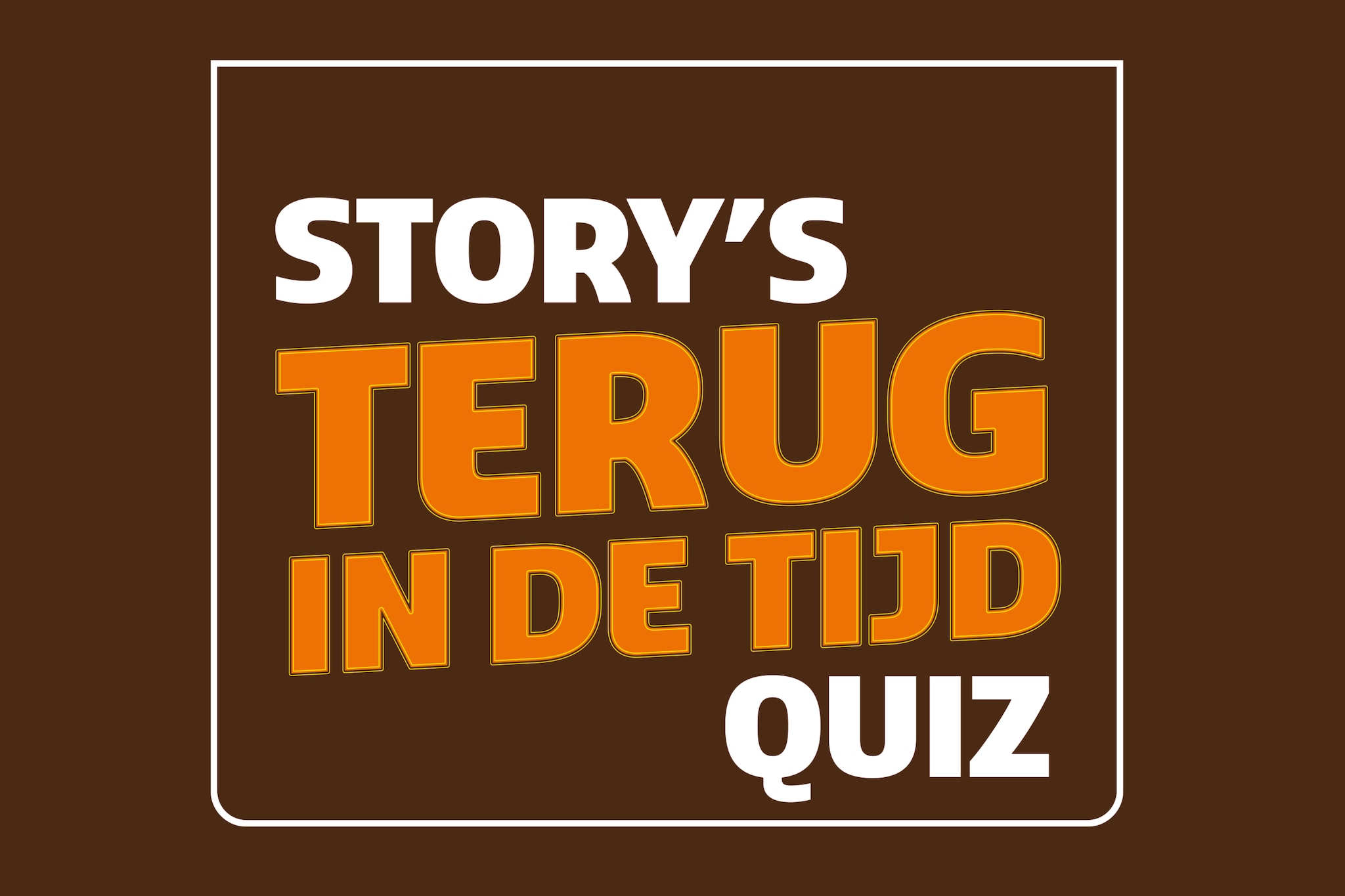Story's terug in de tijd quiz