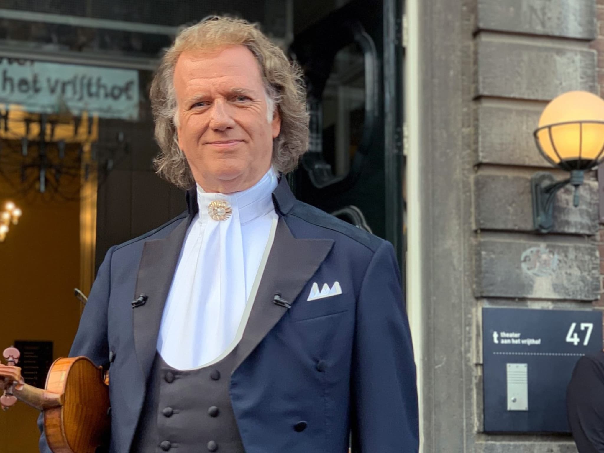 Zo zag André Rieu er aan het begin van zijn carrière uit