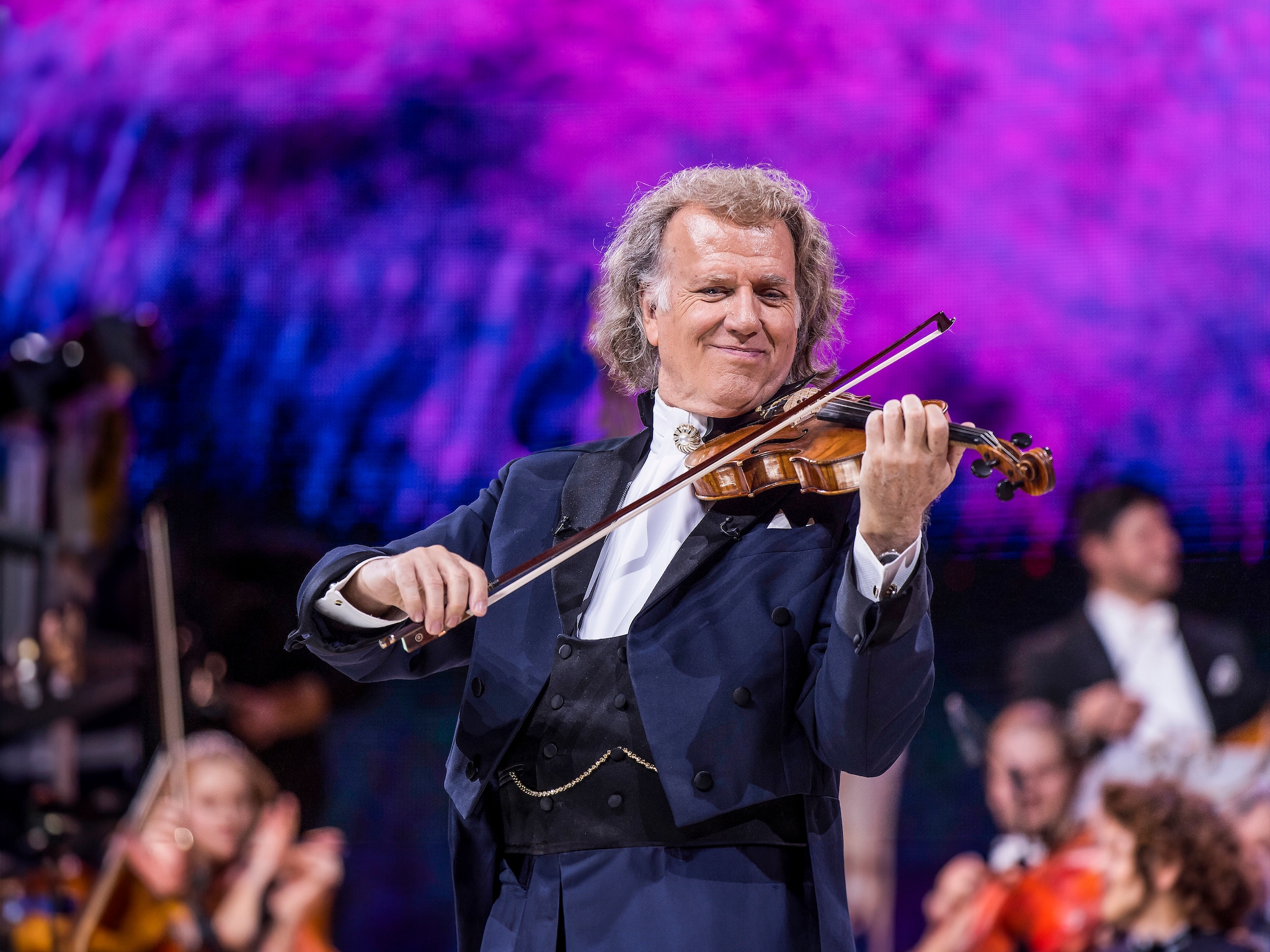 Zo zag André Rieu er aan het begin van zijn carrière uit