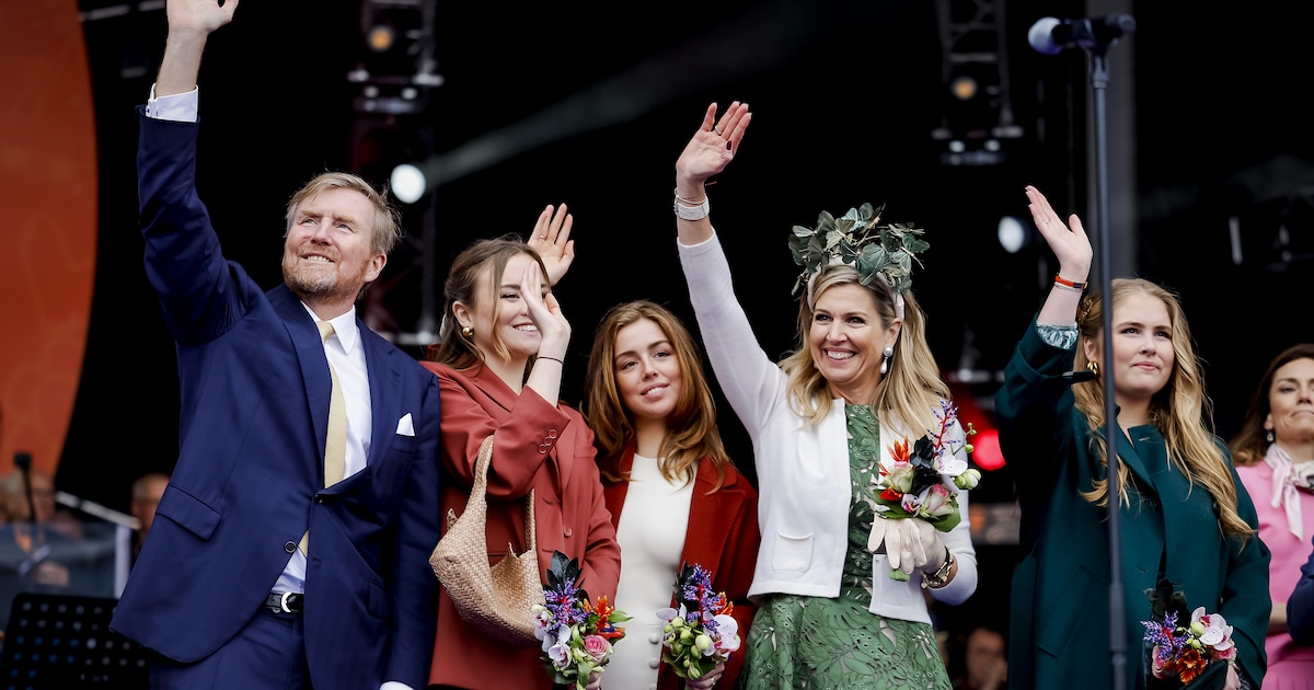 Oranje boven koning en gezin vieren Koningsdag 2025 op deze plek
