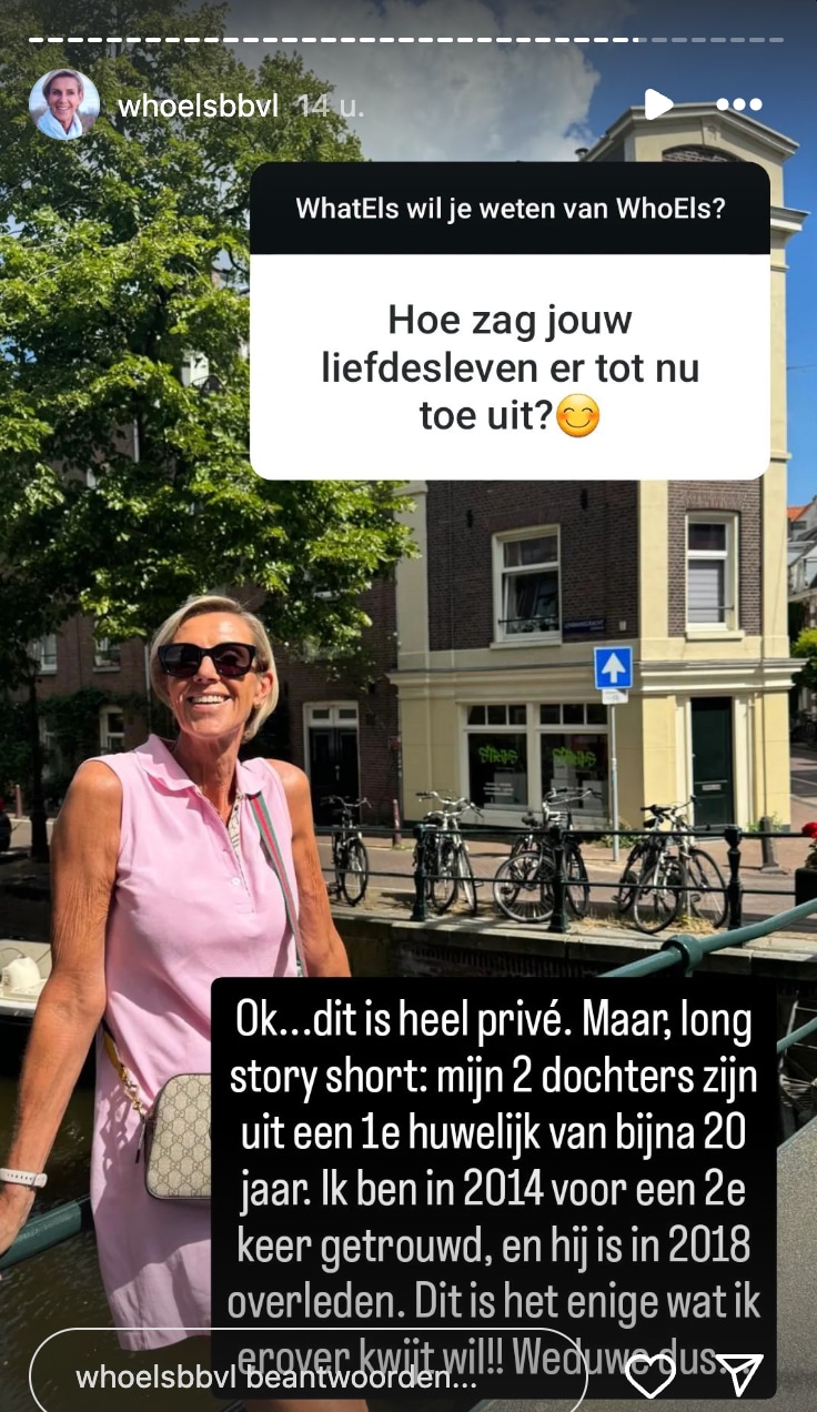 Els Vertelt Over Liefdesleven Vóór B&B Vol Liefde: ‘Heel Privé’