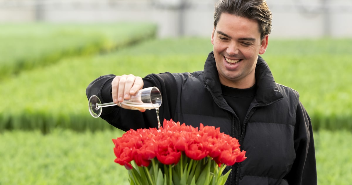 Yves Berendse heeft een naar hem vernoemde tulp gedoopt