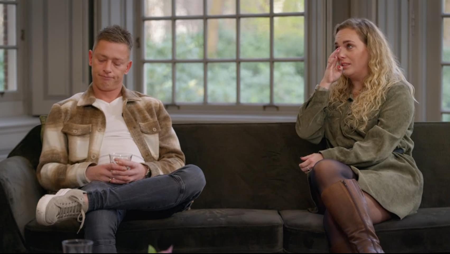 Bram en Eva worden het niet eens tijdens MAFS-eindgesprek