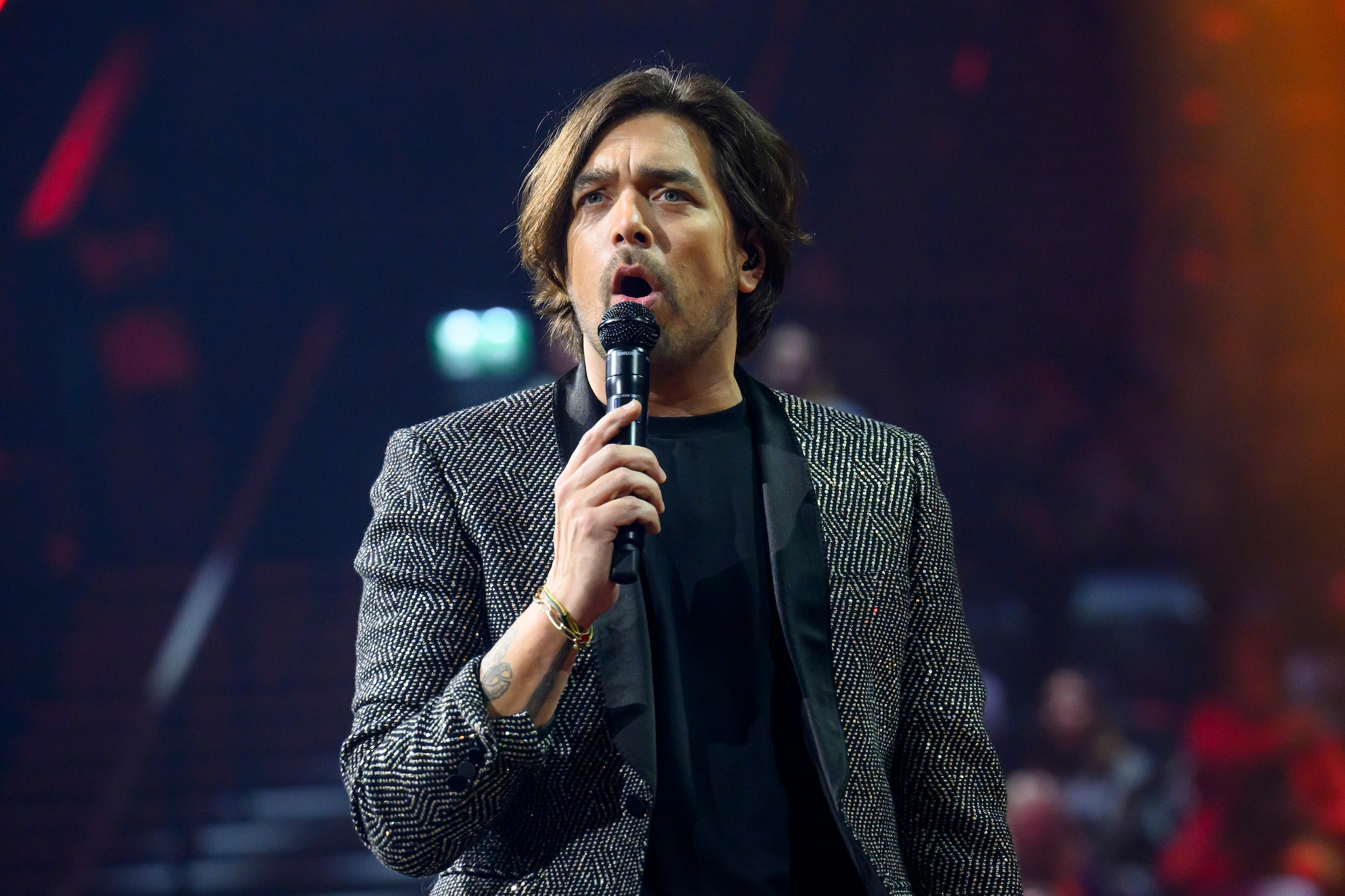 AMSTERDAM, 17-03-2023, Ziggo Dome

Holland Zingt Hazes is de jaarlijks terugkerende concertreeks waarbij de hits van André Hazes centraal staan. Al zijn hits worden gezongen door verschillende artiestenFOTO: Brunopress/Patrick van Emst

Op de foto:  Waylon - Willem Bijkerk Brunopress/Patrick van Emst