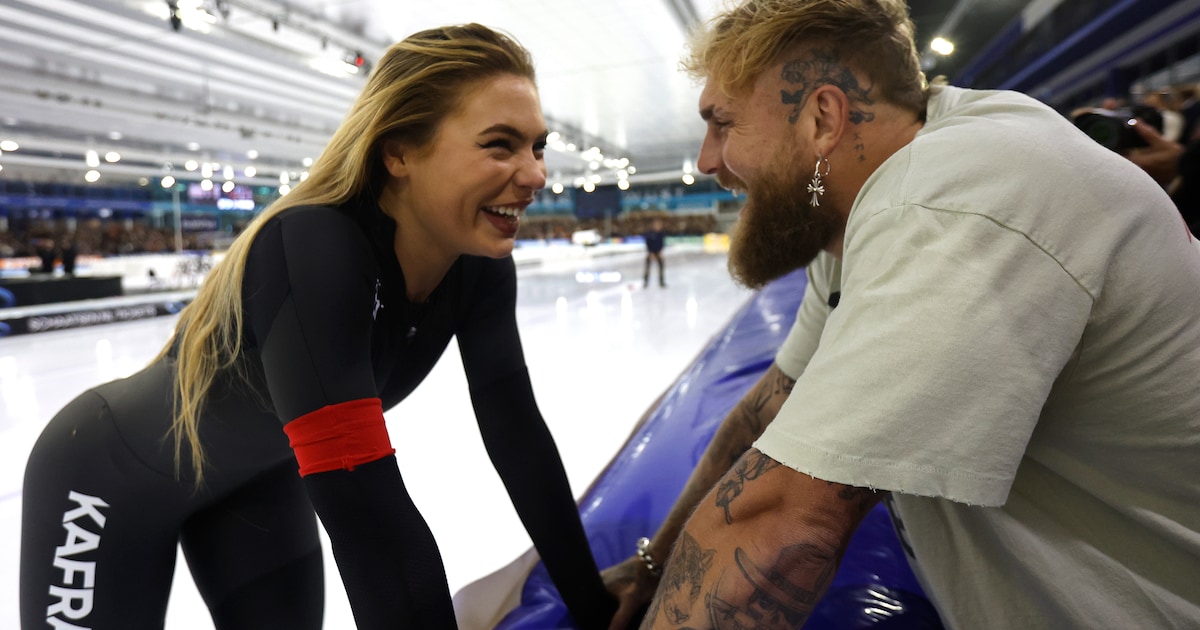 Jake Paul vol trots na sterke comeback Jutta Leerdam