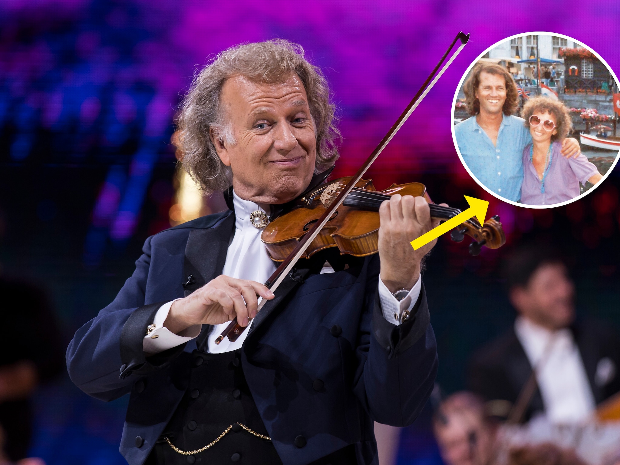 Zo zag André Rieu er aan het begin van zijn carrière uit