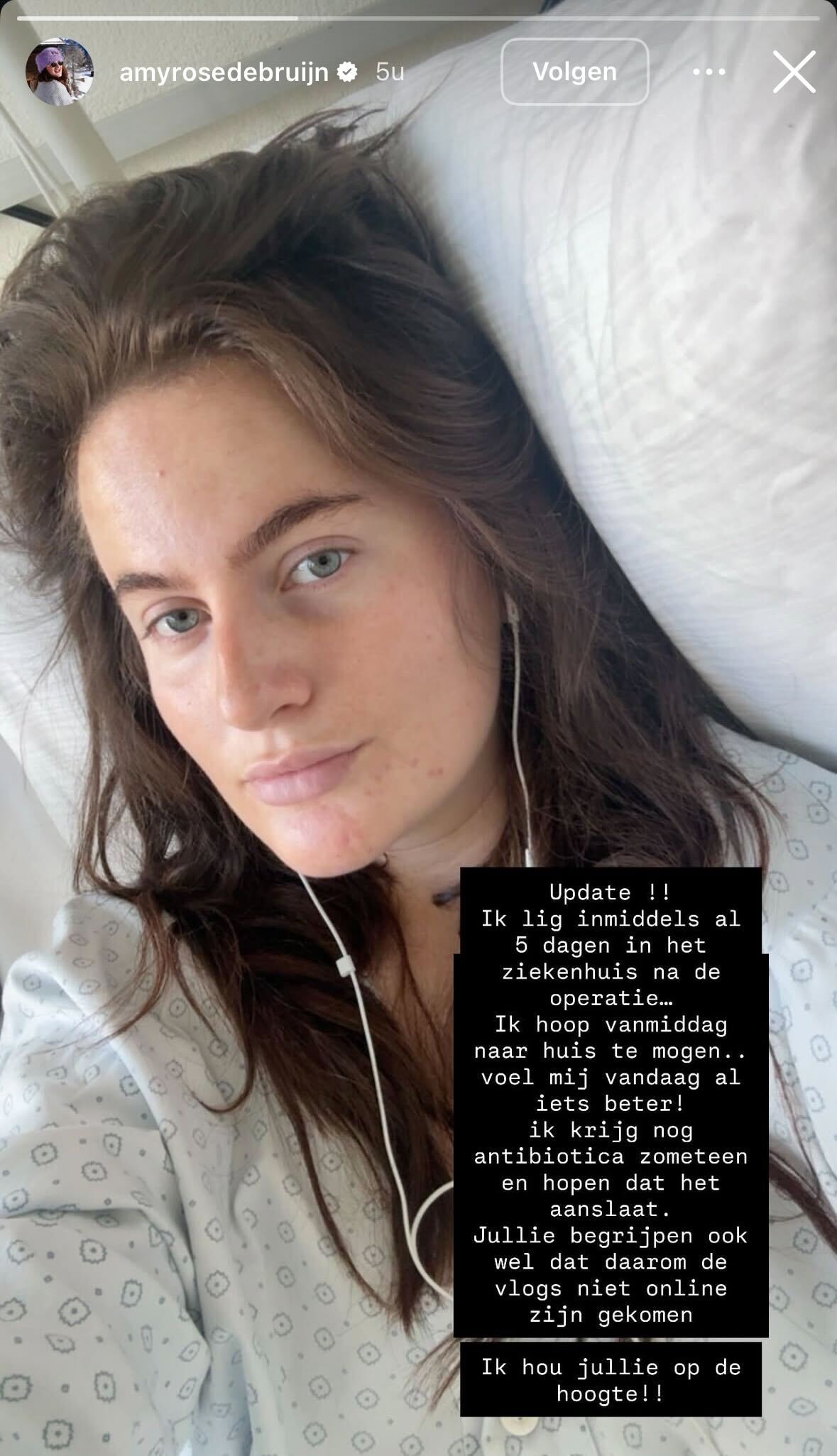 Instagram Story - Amy Rose de Bruijn Instagram Amy Rose de Bruijn