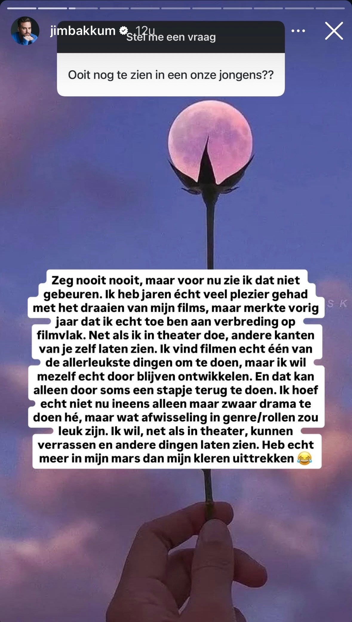 Jim Bakkum Instagram