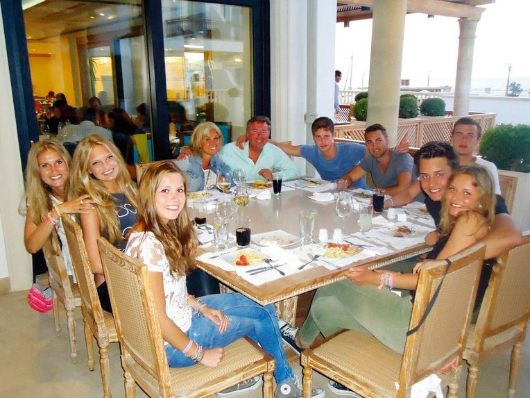 Familie Bert van Leeuwen Privébeeld