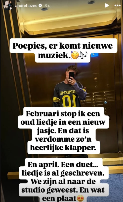 André Hazes  Instagram