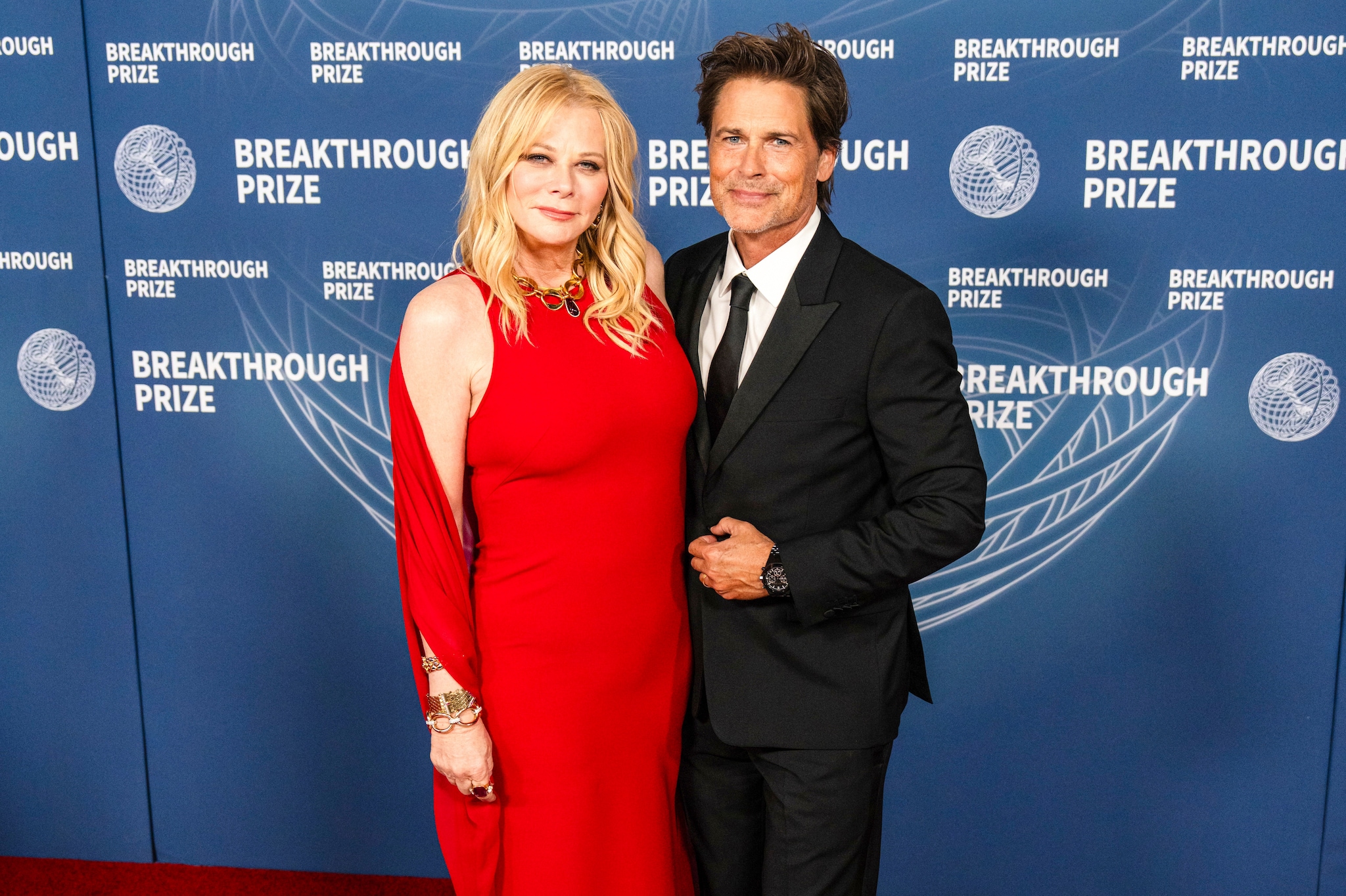Sheryl Berkoff en Rob Lowe Getty Images