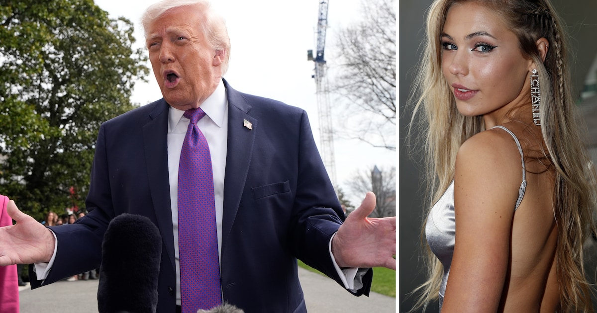 Donald Trump lyrisch over Jutta Leerdam: ‘Prachtige vrouw’