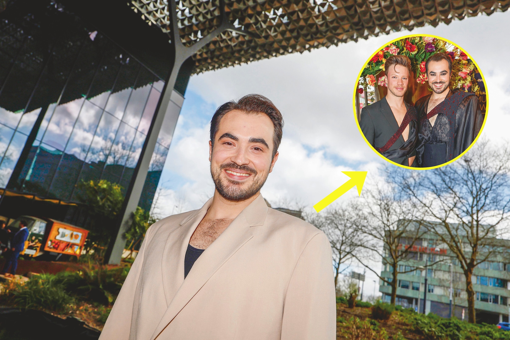 Milan van Waardenburg en zijn partner Paul