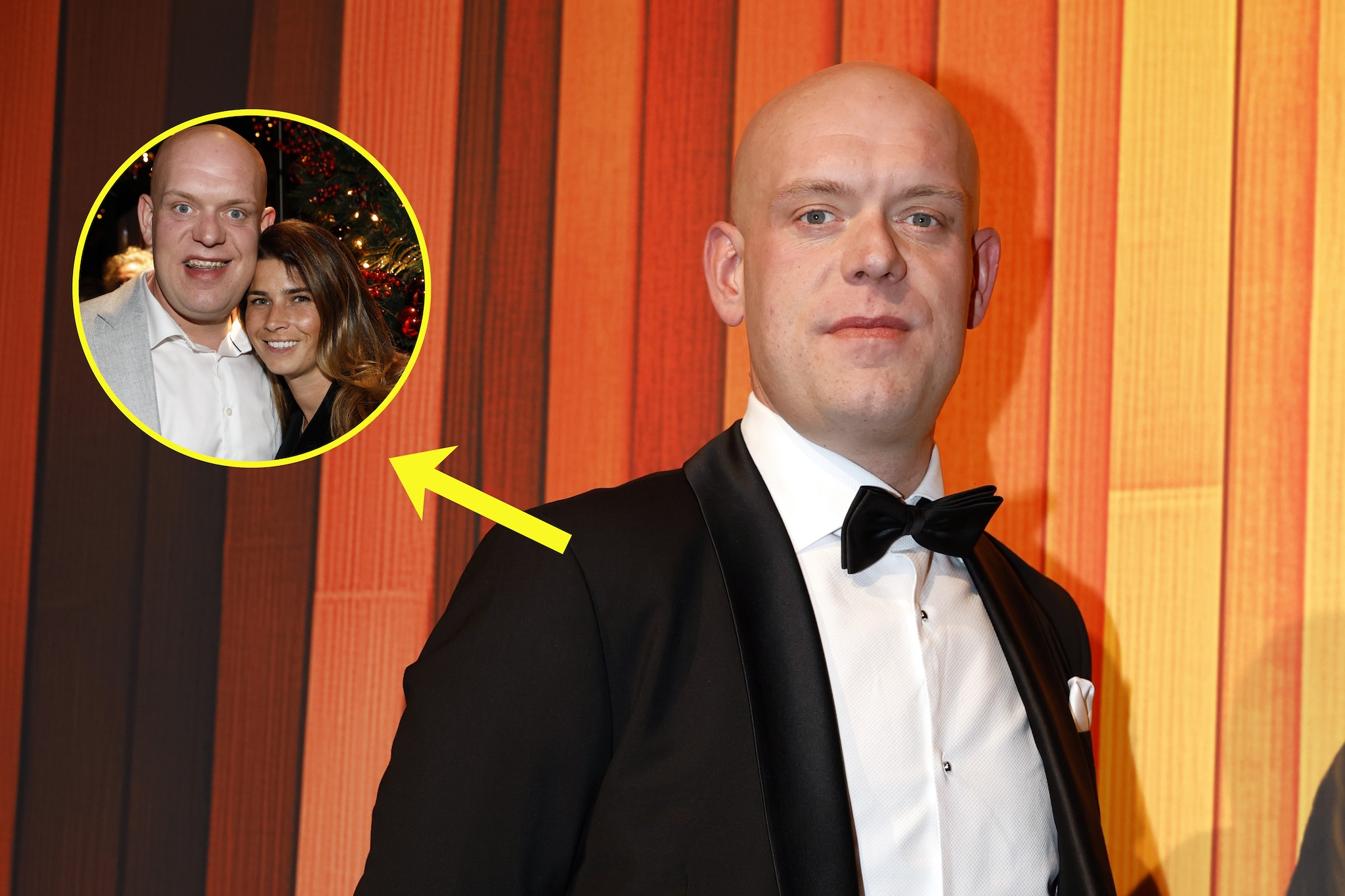 Michael van Gerwen en Daphne Govers
