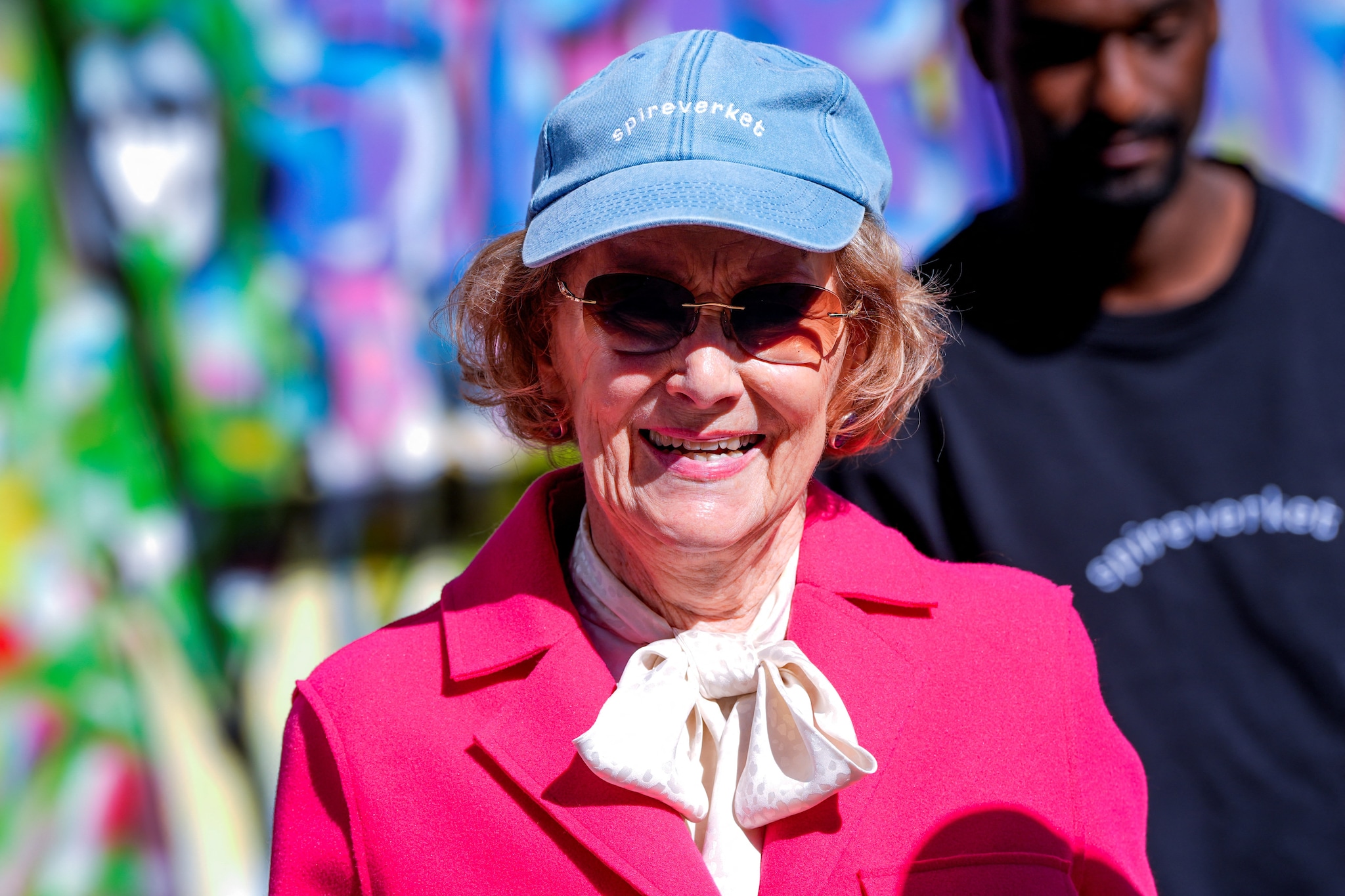 Koningin Sonja of Noorwegen.