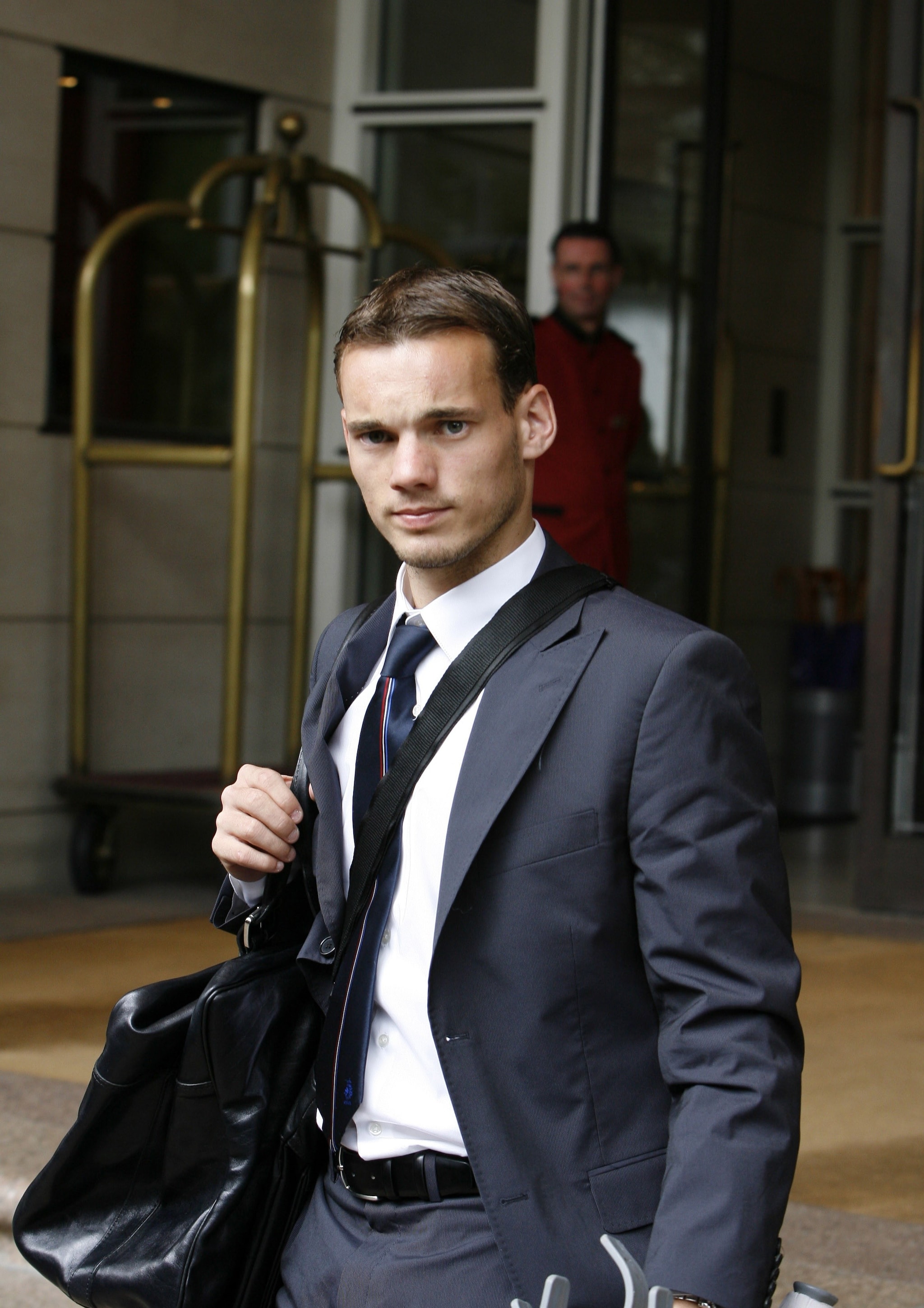 Zo zag oud-voetbalster Wesley Sneijder er vroeger uit (met haar!)